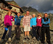 PIZZO REDORTA (3038 m) da Fiumenero (790 m) – Rif. Brunone (2295 m) il 10-11 settembre 2016  - FOTOGALLERY